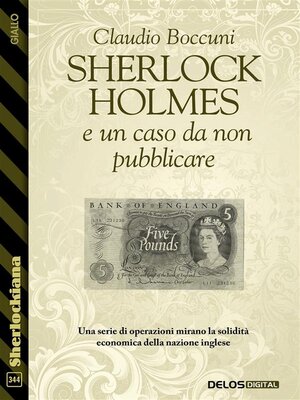 cover image of Sherlock Holmes e un caso da non pubblicare